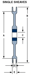 Groove configuration diagram