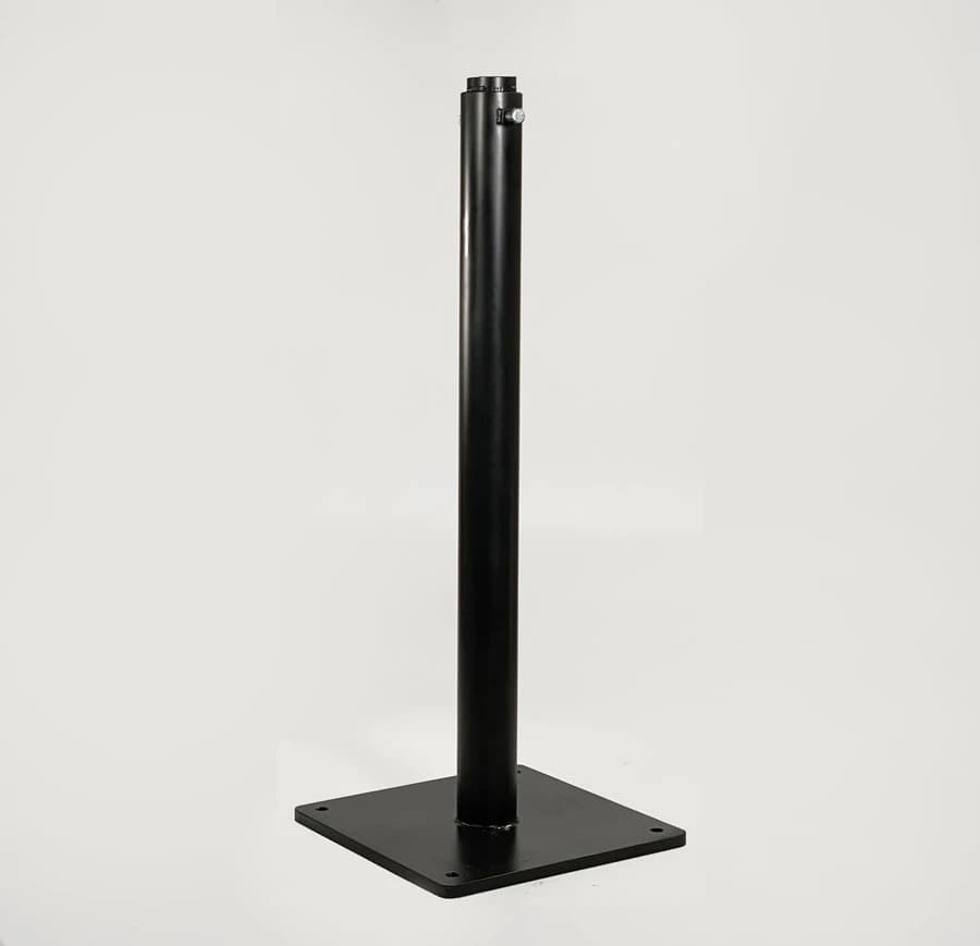 Telescopic vertical two-way roller stand, model 2WS
